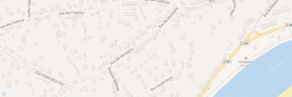 Plan du 47 Rue des Montapins à Nevers