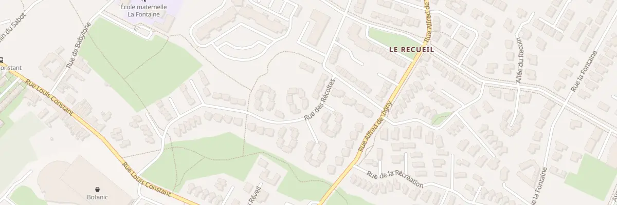 Plan du 73 Rue des Recoltes à Villeneuve-d’Ascq