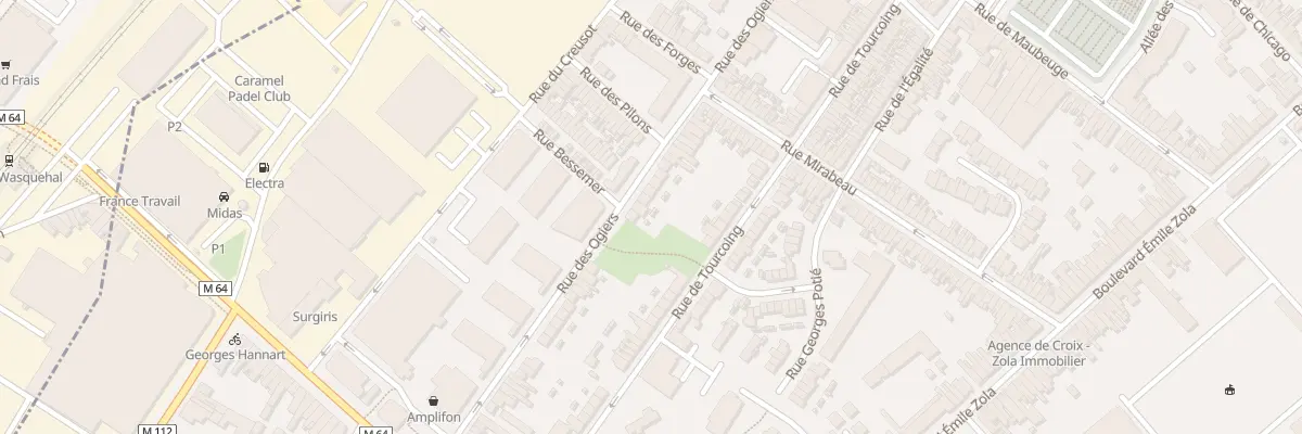 Plan du 52 Rue des Ogiers à Croix