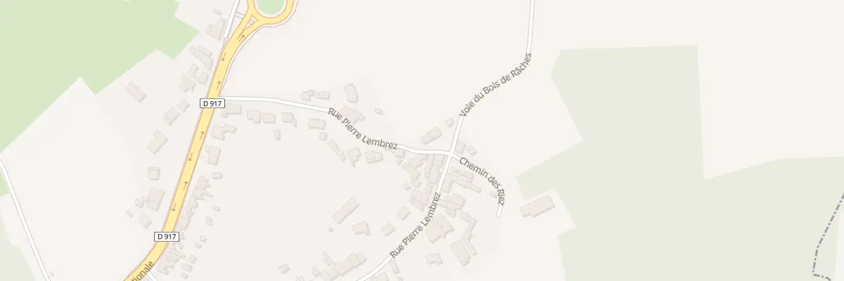 Plan du 756 Rue Pierre Lembrez à Râches