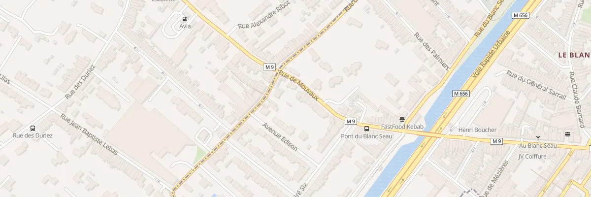 Plan du 6 Rue de Mouvaux à Tourcoing