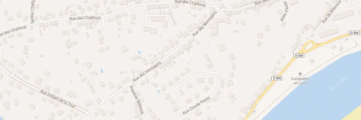 Plan du 45 Rue des Montapins à Nevers