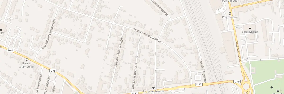 Plan du 14 Rue Louis Bouvault à Nevers