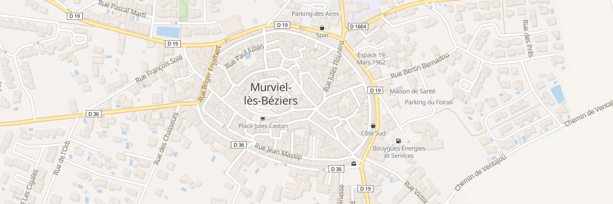 Plan du 1 Rue Serrano Joseph à Murviel-lès-Béziers