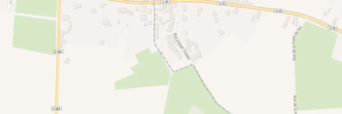 Plan du 142 Rue Joseph Tredez à Lallaing