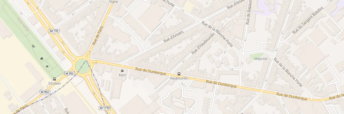 Plan du 116B Rue de Dunkerque à Tourcoing