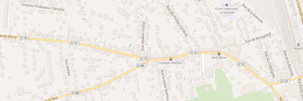 Plan du 35B Rue Saint Benin à Nevers