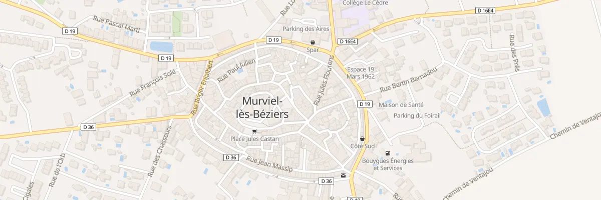 Plan du 3 Rue Henri Milhau à Murviel-lès-Béziers