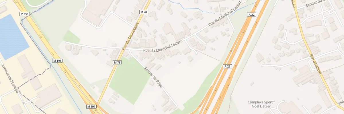 Plan du 49 Rue du Maréchal Leclerc à Neuville-en-Ferrain