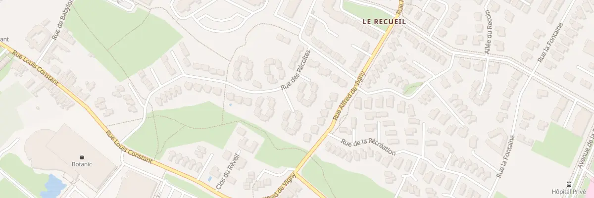 Plan du 68 Rue des Recoltes à Villeneuve-d’Ascq