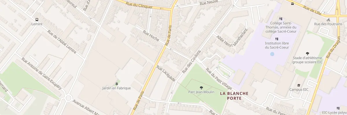 Plan du 15 Rue Debuchy à Tourcoing