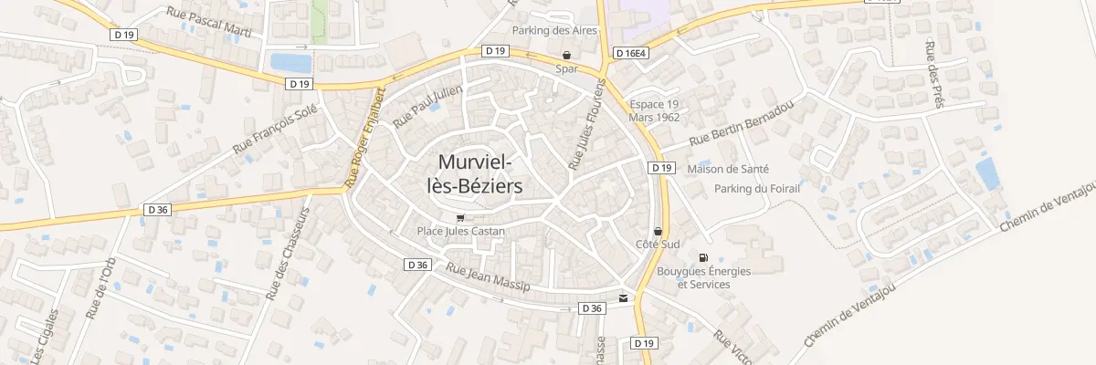 Plan du 4 Rue Serrano Joseph à Murviel-lès-Béziers