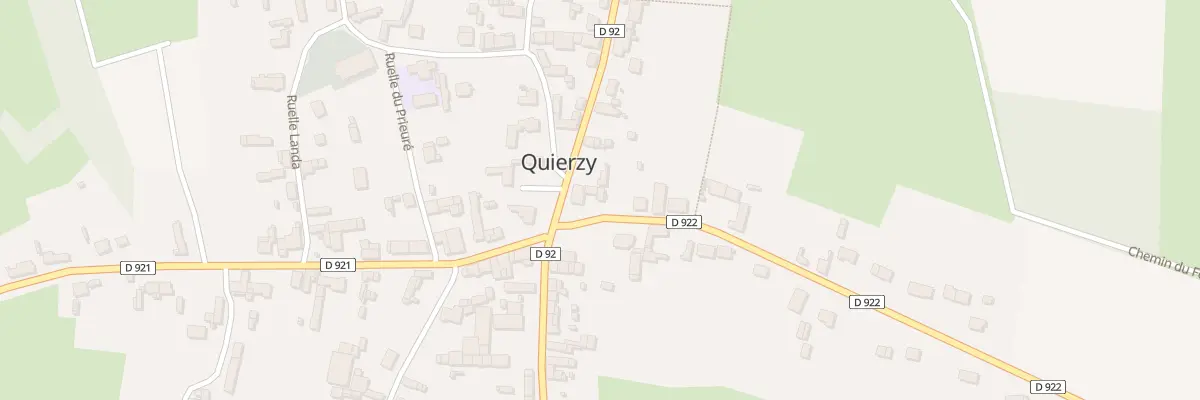 Plan du 1 Rue René Sueur à Quierzy