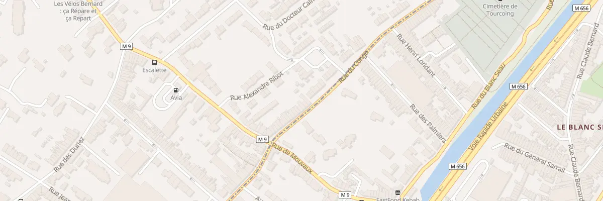Plan du 29 Rue du Congo à Mouvaux