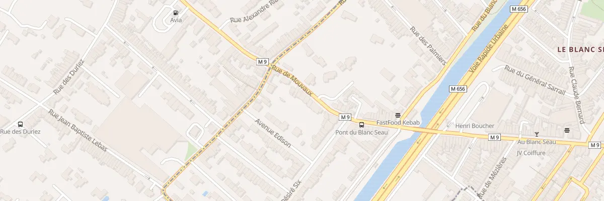 Plan du 12 Rue de Mouvaux à Tourcoing