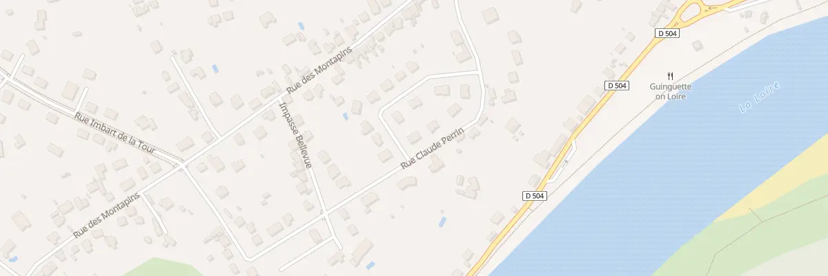 Plan du 14 Rue Claude Perrin à Nevers