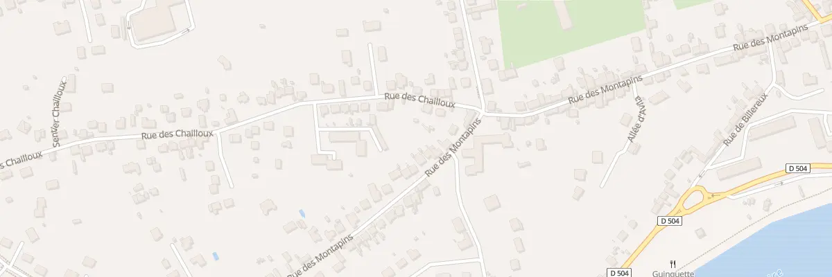 Plan du 58 Rue des Montapins à Nevers