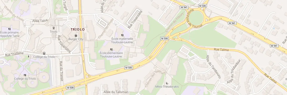 Plan du 2 Che des Tisserands à Villeneuve-d’Ascq