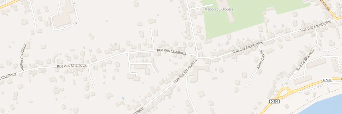 Plan du 3 Rue des Chailloux à Nevers