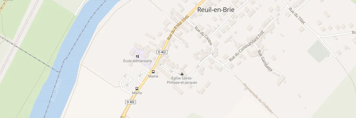 Plan du 16 Rue de Rohan à Reuil-en-Brie