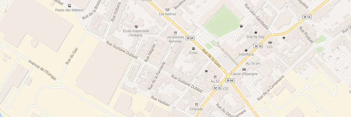 Plan du 7 Rue Pannerie Cr Delacens à Croix