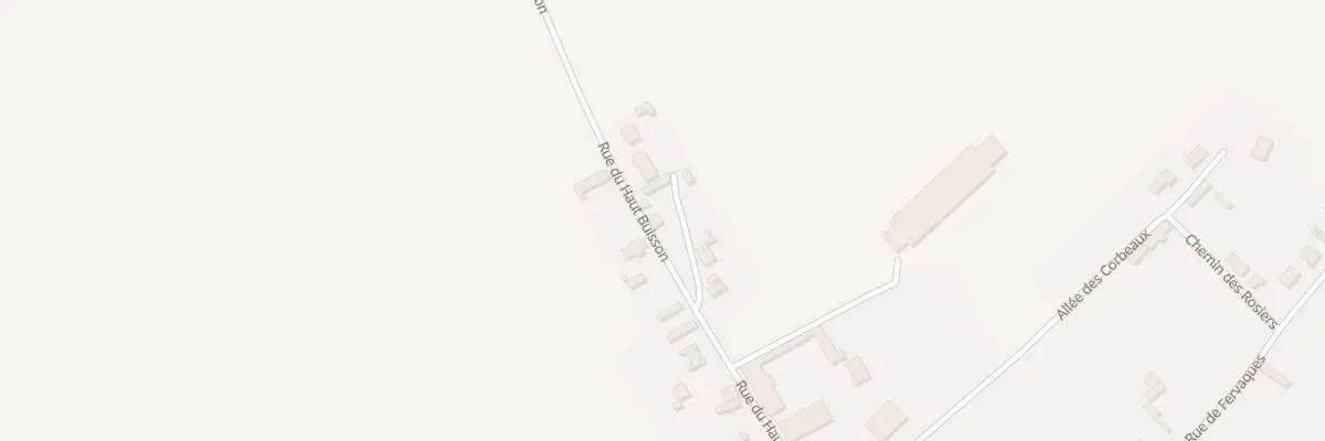Plan du 10 Rue du Haut Buisson à Jeancourt