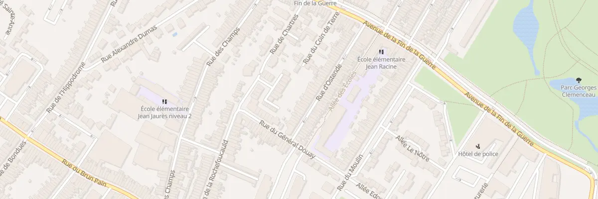 Plan du 21 Rue d’Ostende à Tourcoing
