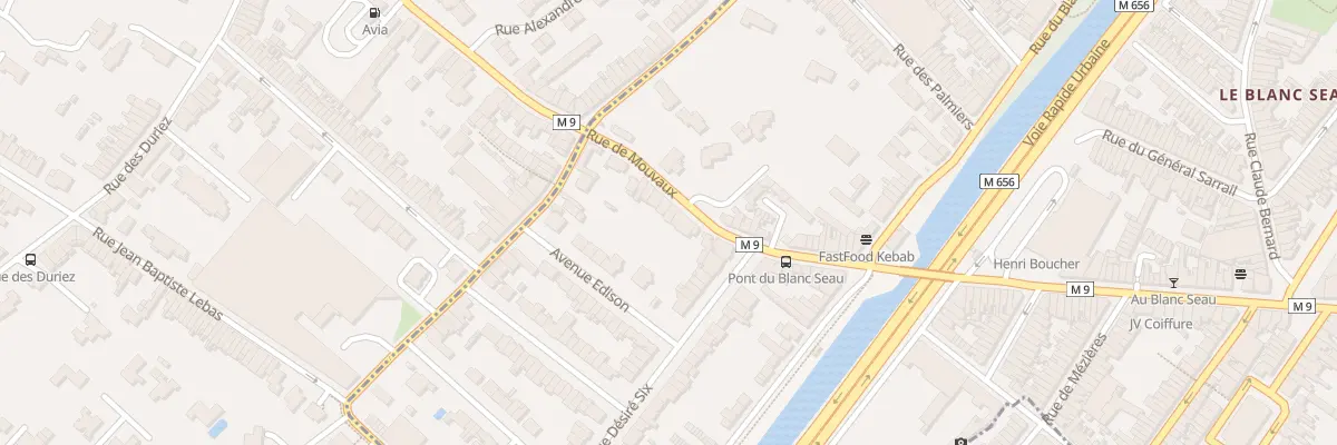 Plan du 16 Rue de Mouvaux à Tourcoing