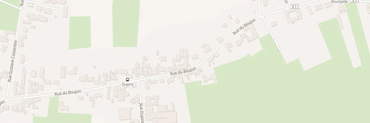 Plan du 687 Rue du Boujon à Faumont