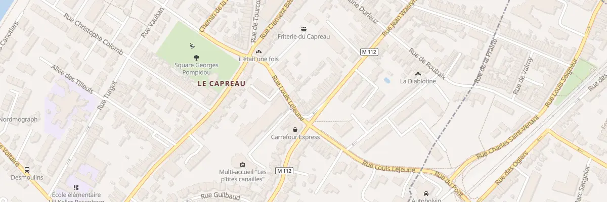 Plan du 1 Rue Jean Wastyn à Wasquehal