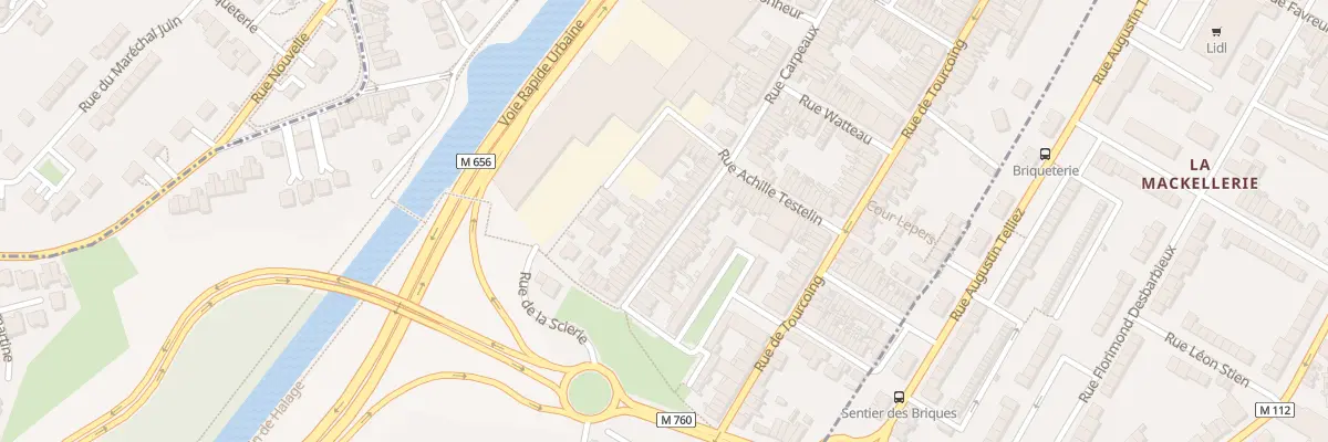 Plan du 31 Rue Carpeaux à Wasquehal