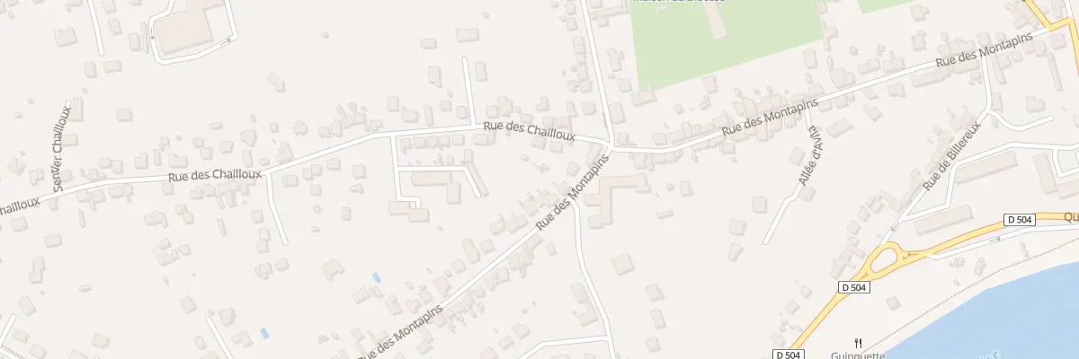 Plan du 56 Rue des Montapins à Nevers