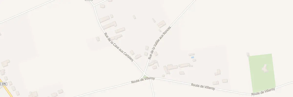 Plan du 3 Rue de la Vallee aux Ronces à Fouchères