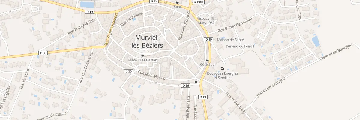 Plan du 6 Rue Madaille Louis à Murviel-lès-Béziers