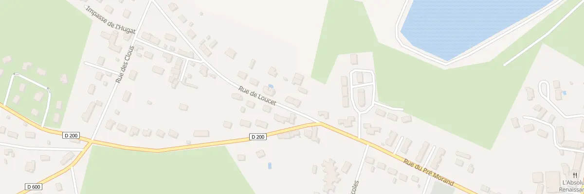 Plan du 3 Rue de Loucet à Magny-Cours