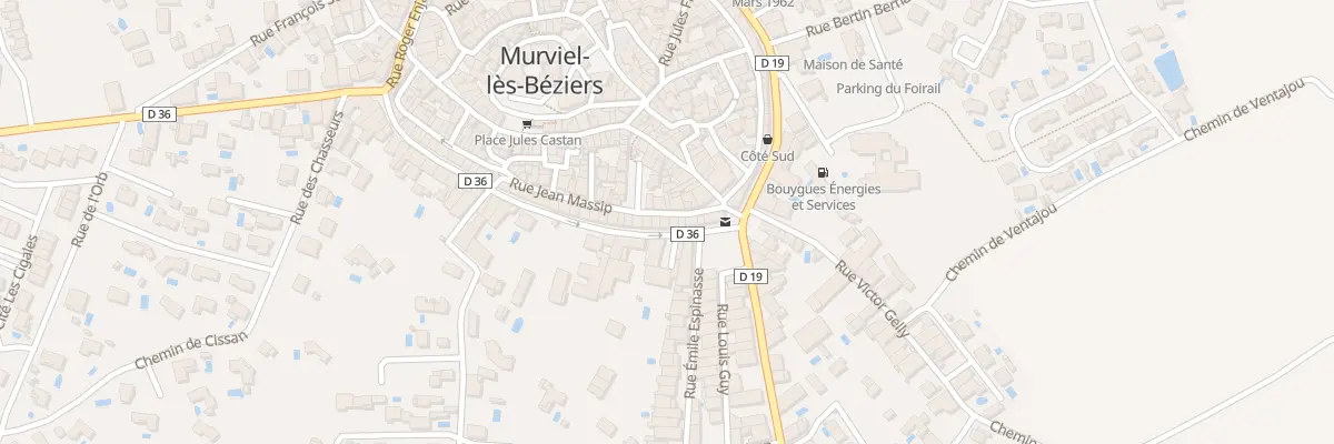 Plan du 9 Rue Lagriffoul Alexandre à Murviel-lès-Béziers