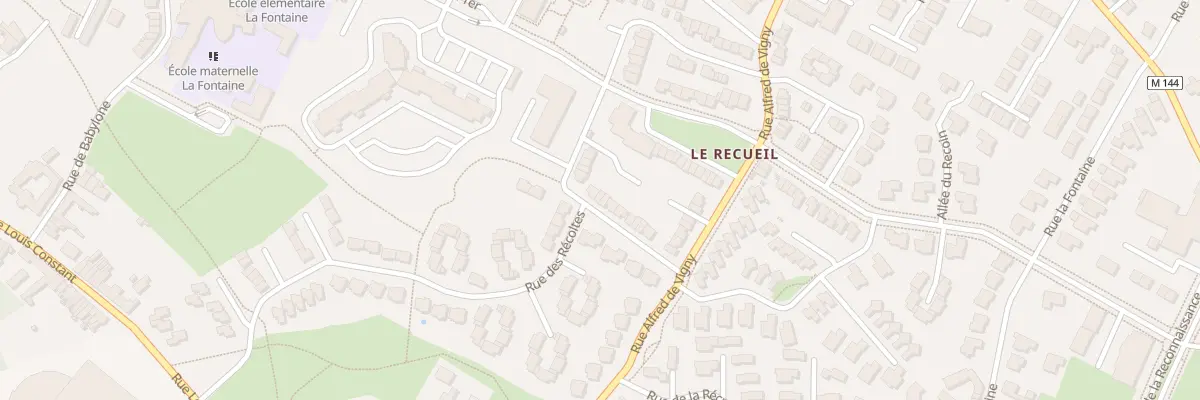Plan du 11 Rue des Records à Villeneuve-d’Ascq
