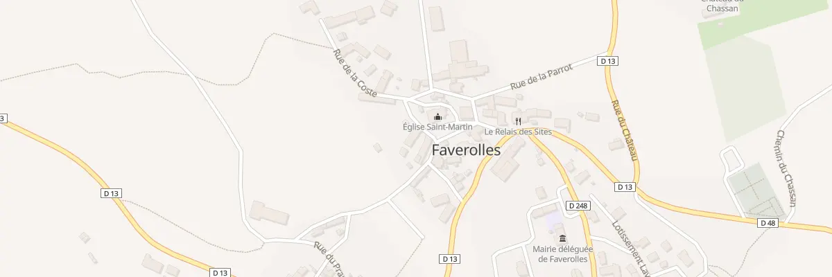 Plan du 17 Le Bourg Faverolles à Val d’Arcomie