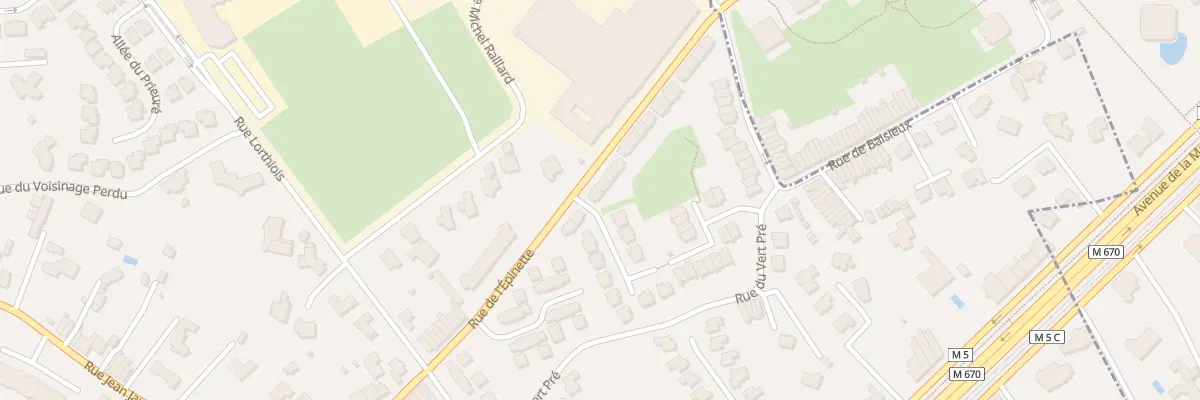 Plan du 68 Rue de l’Épinette à Mouvaux