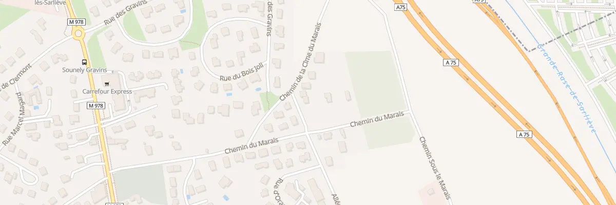 Plan du 11 Che de la Cîme du Marais à Pérignat-lès-Sarliève