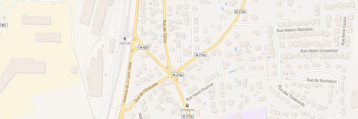 Plan du 5 Rue de Vichy à Gerzat