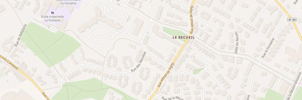Plan du 13 Rue des Records à Villeneuve-d’Ascq