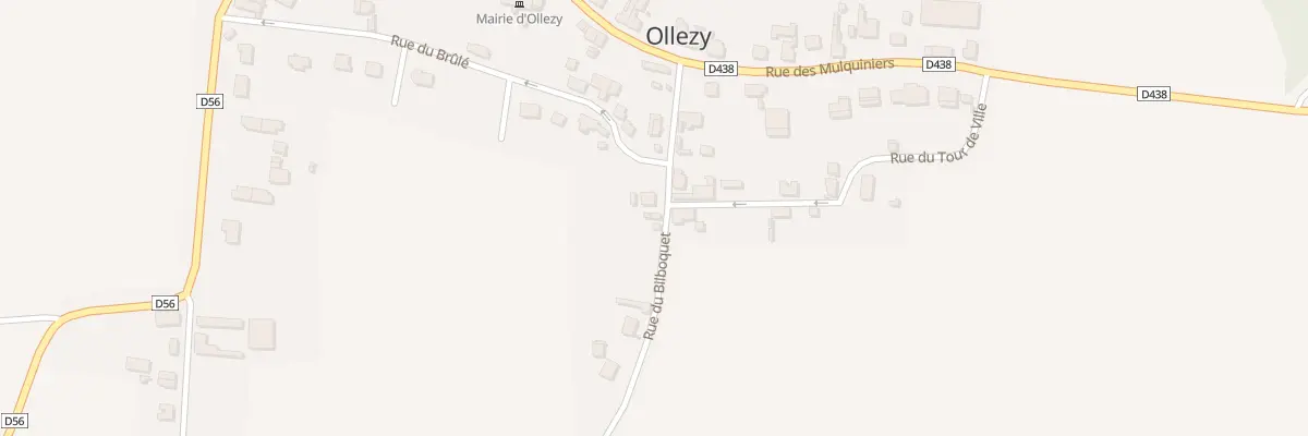 Plan du 6 Rue du Bilboquet à Ollezy