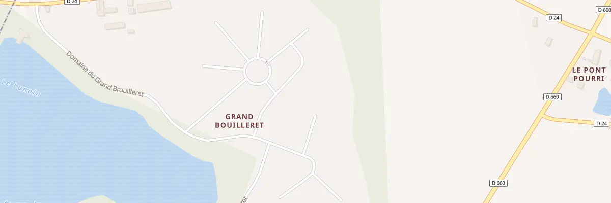 Plan du 5652 Etang du Grand Brouilleret à Égriselles-le-Bocage