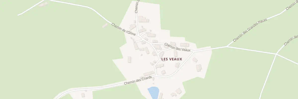 Plan du 7 All du Village à Châtillon