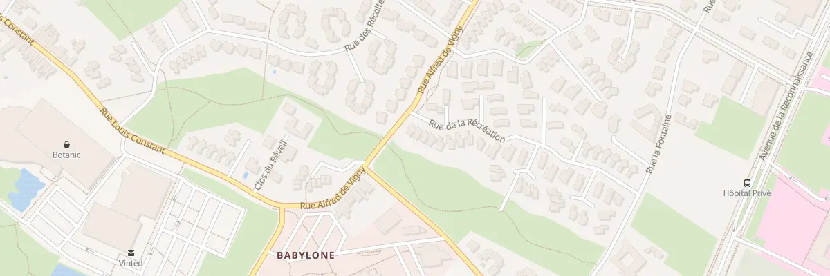Plan du 4 Rue de la Recreation à Villeneuve-d’Ascq