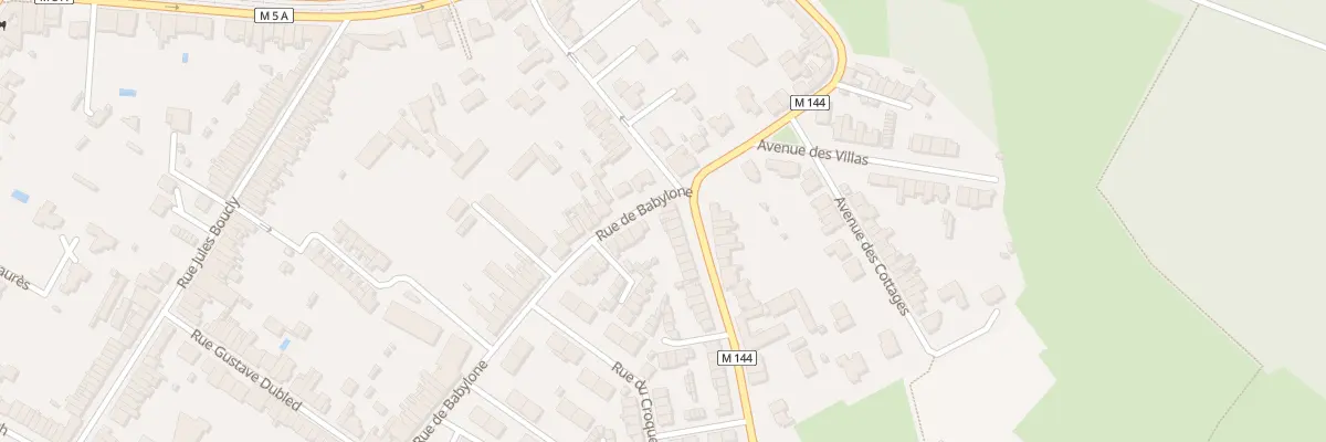 Plan du 4 Rue du Recueil à Villeneuve-d’Ascq