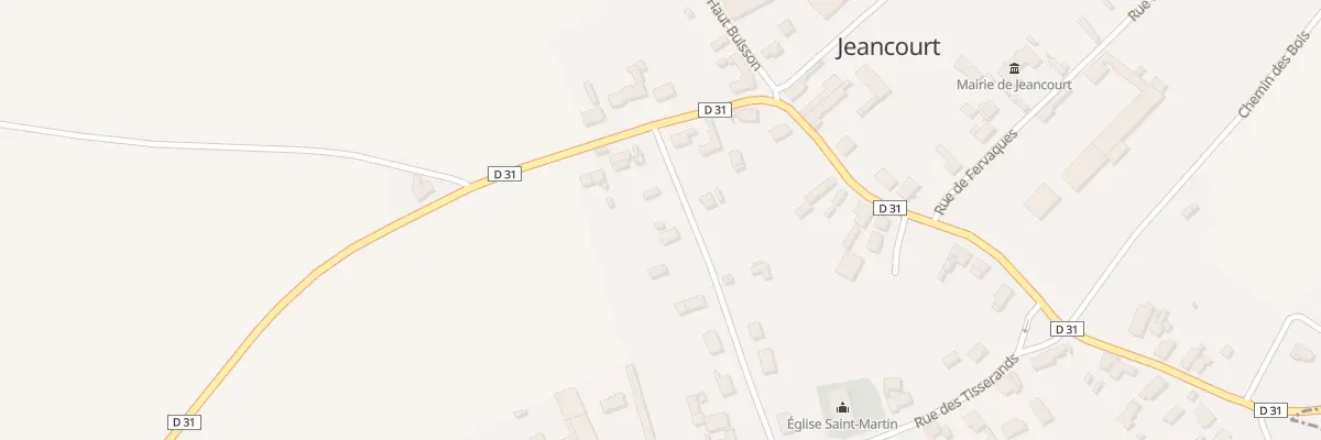 Plan du 4 Rue Berdeaux à Jeancourt