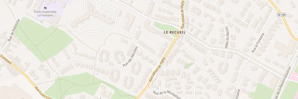 Plan du 19 Rue des Records à Villeneuve-d’Ascq