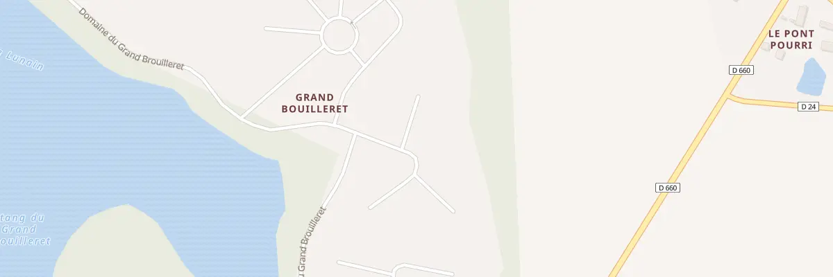 Plan du 5634 Etang du Grand Brouilleret à Égriselles-le-Bocage
